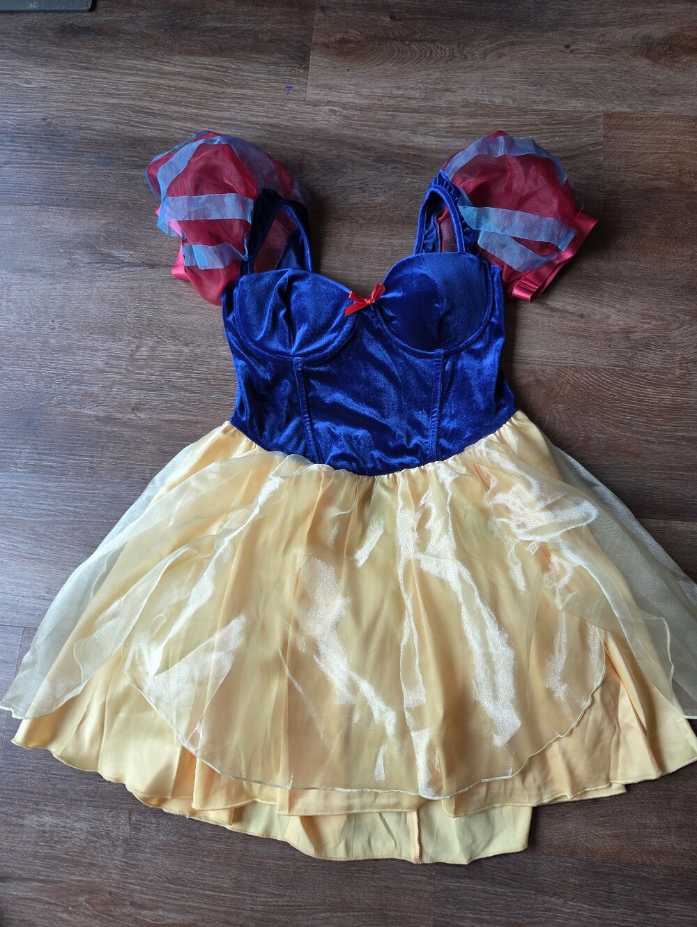 Dolls Kill Snow White Princess Costume Cosplay Halloween Corset Mini Dress Trick